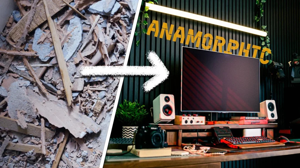 Best budget camera for creators under $500 setup on desk with ambient lighting