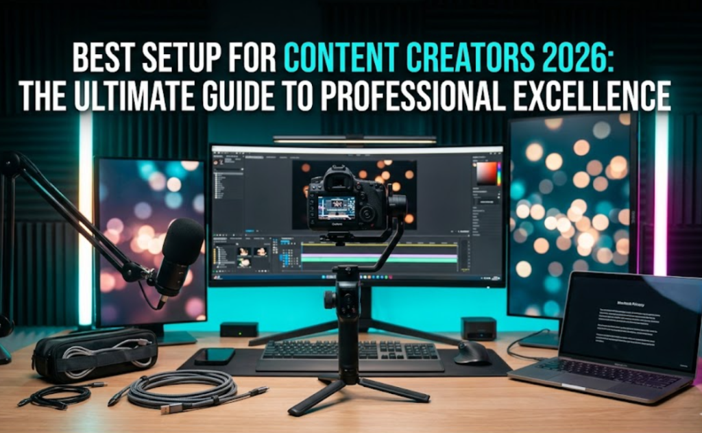 best setup for content creators 2026 ultimate guide cover